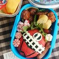 みなまりん's cooksnap of when they made キャラ弁＊トッキュージャー(１号).