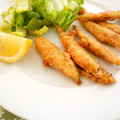 principito's cooksnap of when they made 骨まで愛して〜豆アジの唐揚げ.