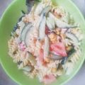 sakuration's cooksnap of when they made あう♡味噌マヨマカロニサラダ.
