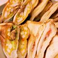 いろはすとろんぐ's cooksnap of when they made ♡卵とチーズのまろやかホットサンド♡.
