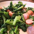 アースゲート's cooksnap of when they made かぶの葉の炒め物.