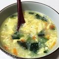 ユキチョコ♡'s cooksnap of when they made トロトロの正体はお餅！？卵スープ♡.
