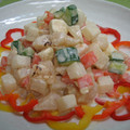 ちわここ's cooksnap of when they made 貝柱とチーズのワサビマヨ和え.