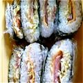 そらいろは's cooksnap of when they made なんでも入れちゃえ♪おにぎらず（≧∇≦）.