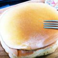 もーみーともんみ's cooksnap of when they made ミルクなしホットケーキ.