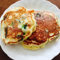 はるぽっぴ's cooksnap of when they made 簡単♡ほうれん草とハムチーズのパンケーキ.