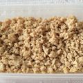 Ｓ＆Ｔ's cooksnap of when they made 鶏そぼろ半熟たまごゴハン.