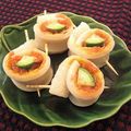 なおシステム's cooksnap of when they made ✿お弁当に♪きゅうりと梅肉のちくわ巻き✿.