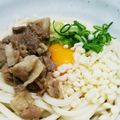 かなきち♡'s cooksnap of when they made 釜玉肉うどん.