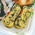 ジンベえちゃん's cooksnap of when they made ひじきの煮物で☆玉子焼き.
