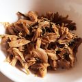 ナナヒカ's cooksnap of when they made 誰でも簡単に♪鶏ささみと大葉の佃煮.
