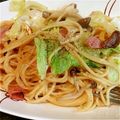 クックMA37UT☆'s cooksnap of when they made 和風のようなパスタ.