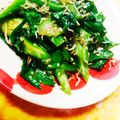 季喜's cooksnap of when they made 葉っぱまでおいしい♡セロリのゴマ油炒め.