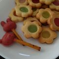りえこﾏﾏ's cooksnap of when they made ＊キラキラ＊ステンドグラスクッキー.