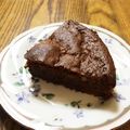 leo7ruby's cooksnap of when they made 卵とチョコだけ、簡単ガトーショコラ.