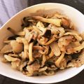 かる子's cooksnap of when they made エリンギと豚バラのバジル炒め.