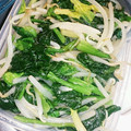 みなこパレス's cooksnap of when they made 簡単☆豆もやしとほうれん草のナムル.