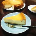 逢風96's cooksnap of when they made 簡単♪ベイクドチーズケーキ.