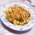 namiheyyy's cooksnap of when they made 紅生姜と長芋のふんわり絶品お好み焼き.