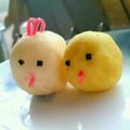 まぐゆ's cooksnap of when they made ジャガイモアート♪ポテトサラダ♪ひよこ編.