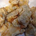 はるぴょん⭐'s cooksnap of when they made 餃子の皮で！さつまいものヘルシーおやつ.