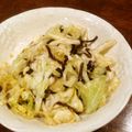 silvia13's cooksnap of when they made [常備菜] キャベツの塩昆布和え ***.