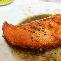 ゆきお3's cooksnap of when they made 鮭のムニエル☆マスタードソース.