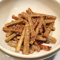 konax2's cooksnap of when they made おつまみに ! 揚げごぼうの甘ダレ和え.