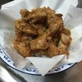 カジハルハル's cooksnap of when they made フライパンで楽チン♪おいしい鶏の唐揚げ.