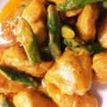 ななぴこまん's cooksnap of when they made ★コクうま♪鶏肉とアスパラのマヨ炒め★.