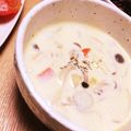 あずきFLOTE's cooksnap of when they made ＊スープ＊野菜ごろごろ牛乳スープ.