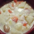 hallcha's cooksnap of when they made クラムチャウダー.