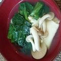 ふらいぱんな's cooksnap of when they made 湯葉としめじのお吸い物.