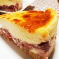 ｱﾌﾟｺさん♪'s cooksnap of when they made たっぷりいちごの♡ベイクドチーズケーキ.