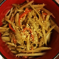 おじょー★'s cooksnap of when they made 我が家のきんぴらゴボウ＊定番の味です.