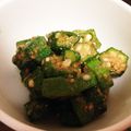 ムーミン谷のmee's cooksnap of when they made オクラの胡麻和え.
