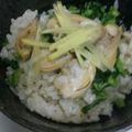 すぱた's cooksnap of when they made 絶品！あさりの炊き込みご飯.