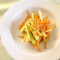 ブランディ's cooksnap of when they made ＊簡単＊セロリと人参のサラダ＊.