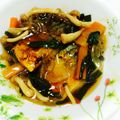ジンベえちゃん's cooksnap of when they made 塩さばの竜田揚げ〜野菜あんかけ〜.