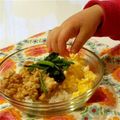 たじ満塁's cooksnap of when they made 豆腐そぼろご飯.