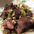 あたむ❤189's cooksnap of when they made まぐろのアラ中華風.