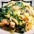 みかいちっ's cooksnap of when they made ✽簡単♡絶品✨鮭ときのこのクリームパスタ.