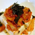 kahourain's cooksnap of when they made キムチマヨ冷奴.