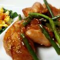 豆と麦's cooksnap of when they made やわらか鶏肉とにんにくの芽～中華炒め.