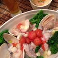 taiyou3's cooksnap of when they made 金目鯛・はまぐり・菜の花の煮物.