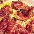 imoky's cooksnap of when they made トースターで簡単☆鶏肉バーベキュー味♪.