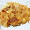 め（╹◡╹）'s cooksnap of when they made チーズちぢみ.