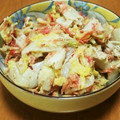 twindevil's cooksnap of when they made 大量消費！桜えびと白菜のうまうまサラダ☆.