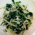 myuta0604's cooksnap of when they made もやしとほうれん草の酢醤油和え.