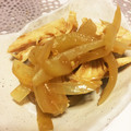 hayu0510's cooksnap of when they made つまみ★ササミと玉ねぎの梅ワサビ醤油和え.